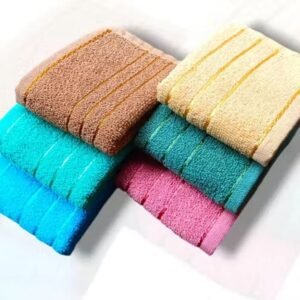 trendy everyday bath towel – soft polyester fabric (30x60 inch, floral design, single piece)