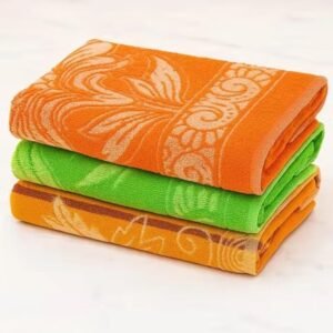 sony cotton bath & beach towels – pack of 3 | 30×60 inch | soft, absorbent & full size luxury